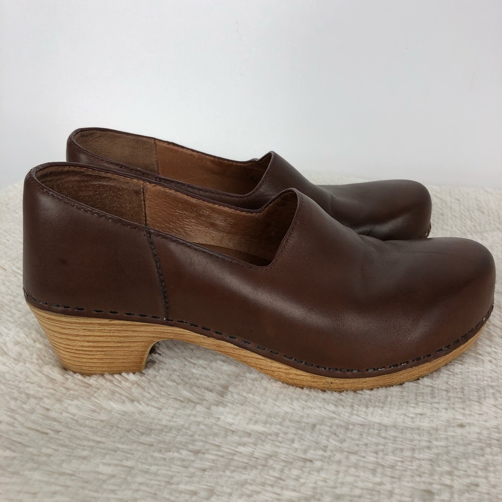 Dansko Professional Nursing Clogs SZ 38 Cognac - Picture 4 of 8